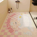 Cartoon Character Themed Bath Mat Soft Textile Non Slip | Kelmera