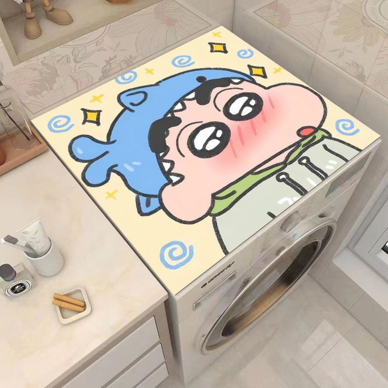 Cartoon Character-Themed Washing Machine Mat | Kelmera
