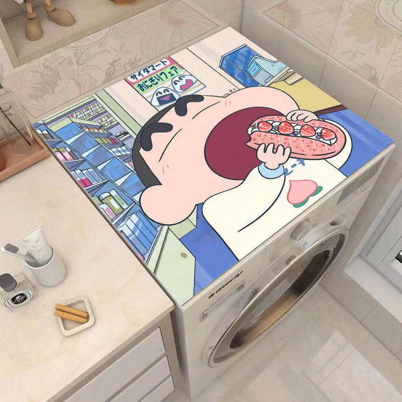 Cartoon Character-Themed Washing Machine Mat | Kelmera