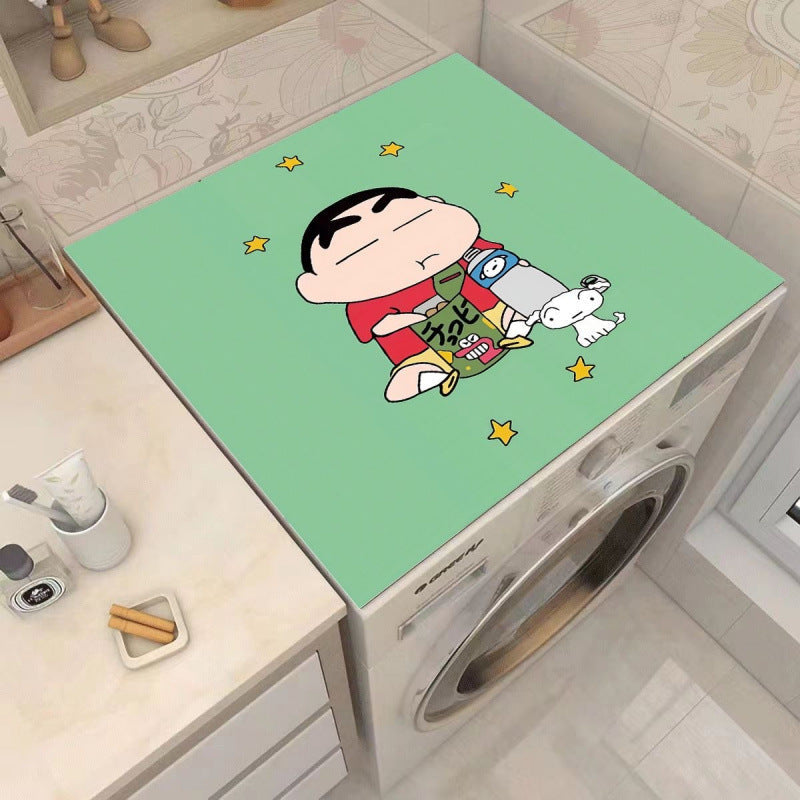 Cartoon Character-Themed Washing Machine Mat | Kelmera