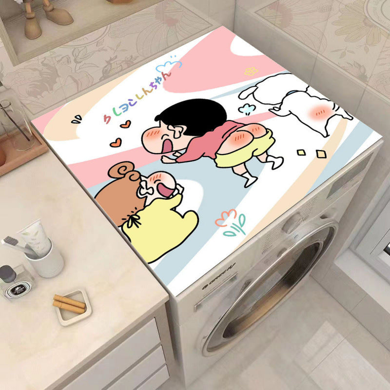 Cartoon Character-Themed Washing Machine Mat | Kelmera