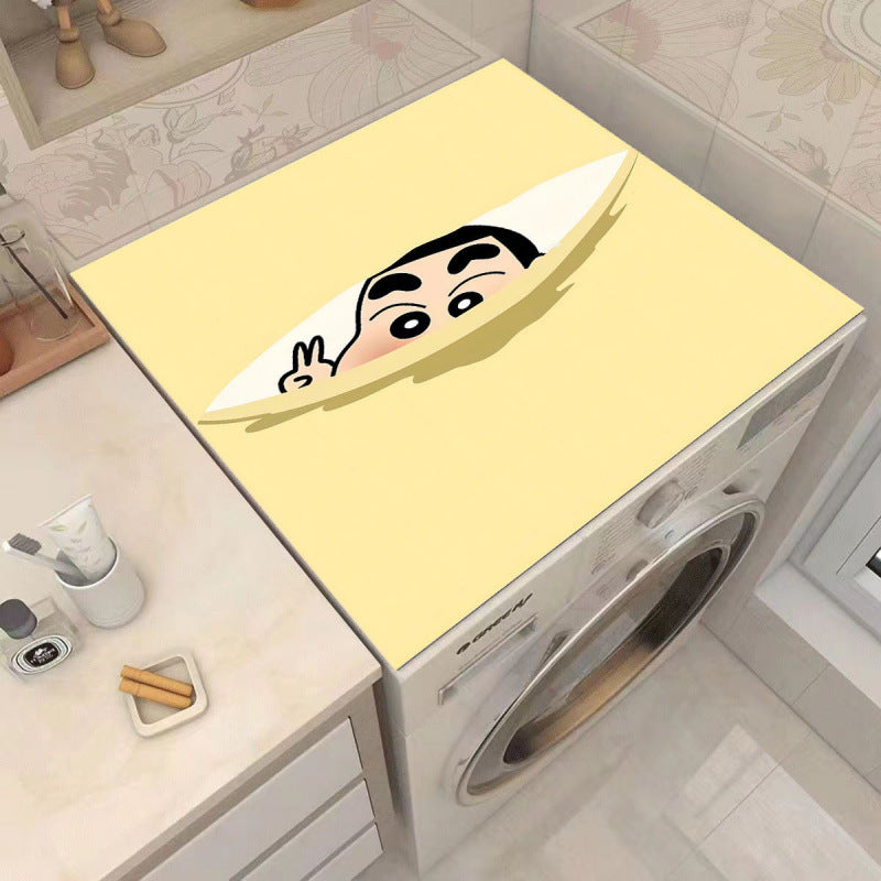Cartoon Character-Themed Washing Machine Mat | Kelmera