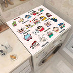 Cartoon Character-Themed Washing Machine Mat | Kelmera