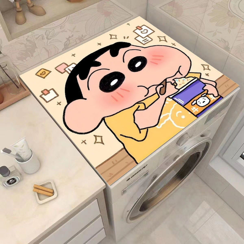 Cartoon Character-Themed Washing Machine Mat | Kelmera
