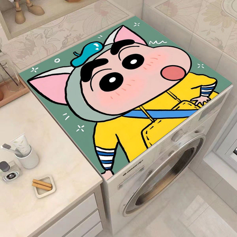 Cartoon Character-Themed Washing Machine Mat | Kelmera