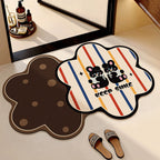 Cartoon Cookie-Themed Decorative Bath Mat | Kelmera
