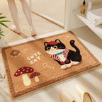Cartoon Dog-Themed Bath Rug | Kelmera