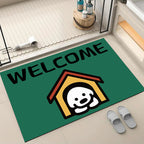 Cartoon Dog-Themed Welcome Mat | Kelmera