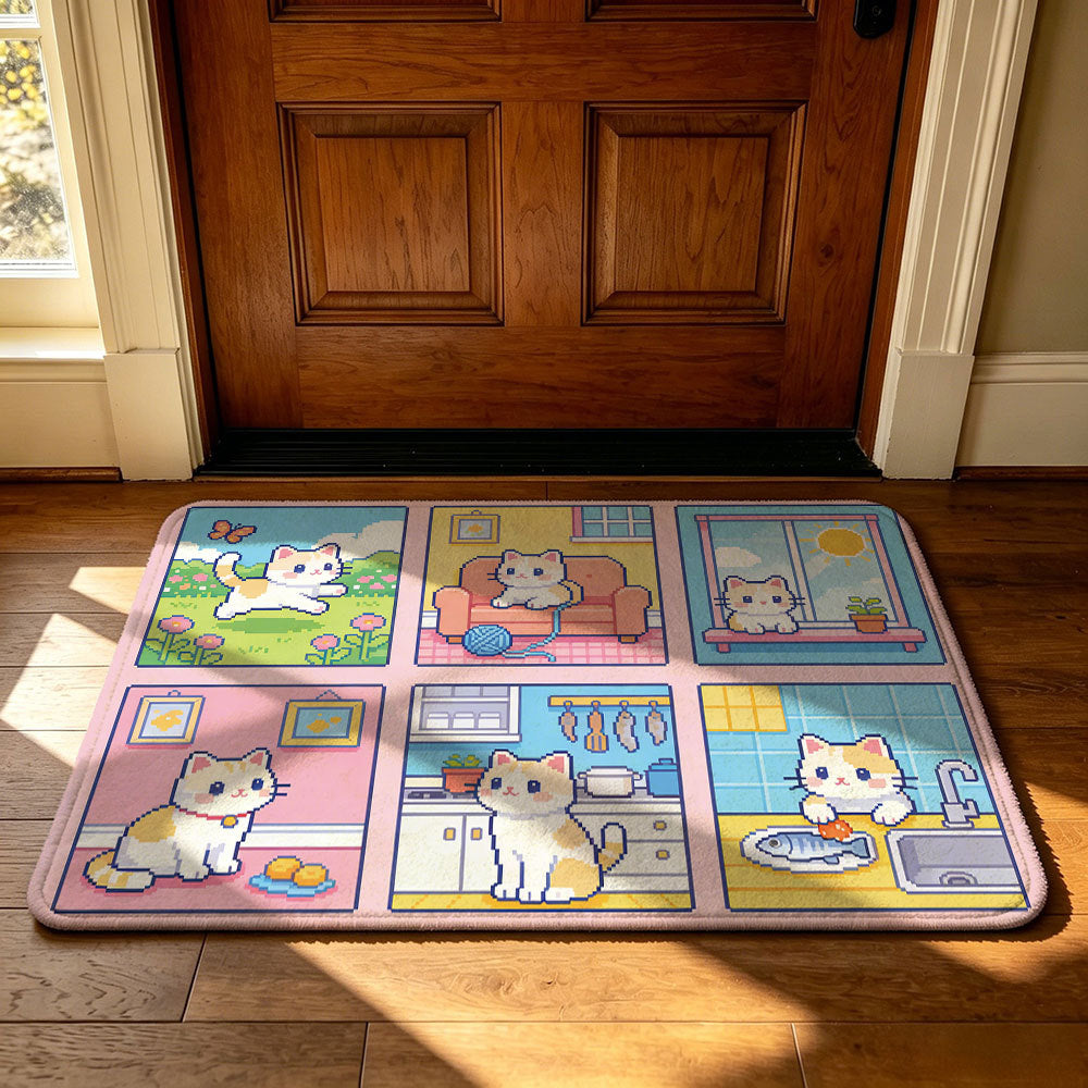 Cartoon-Themed Area Mat | Kelmera