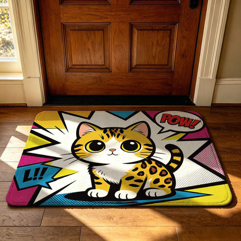 Cartoon-Themed Area Mat | Kelmera