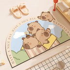 Cartoon-Themed Bathroom Mat | Kelmera