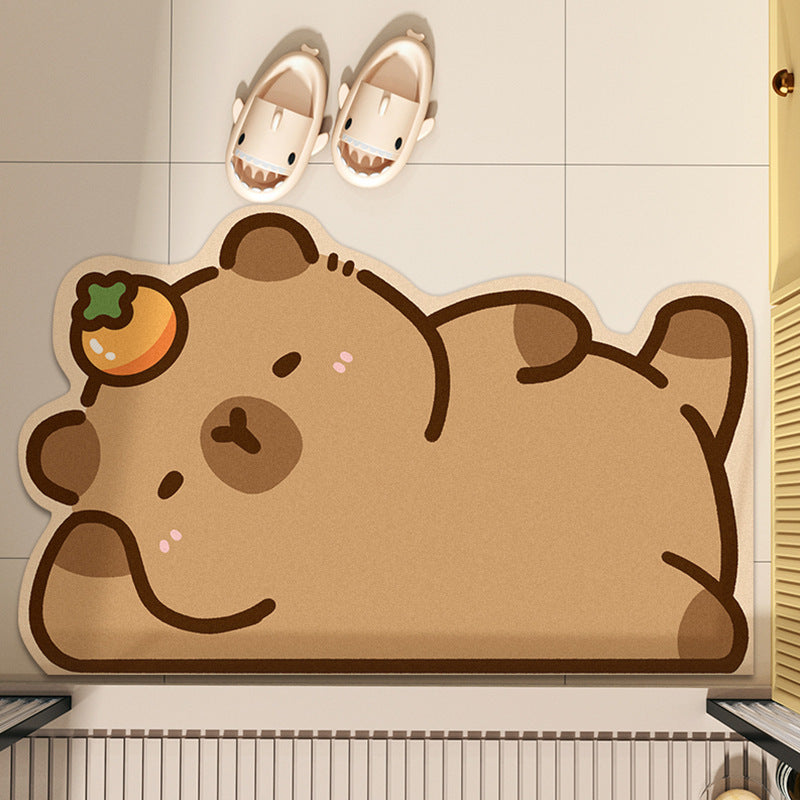 Cartoon-Themed Bathroom Mat | Kelmera