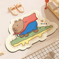 Cartoon-Themed Bathroom Mat | Kelmera