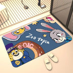 Cartoon-Themed Decorative Area Mat | Kelmera