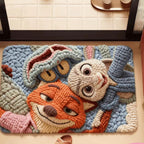 Cartoon-Themed Decorative Area Mat | Kelmera