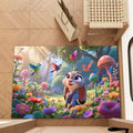 Cartoon-Themed Decorative Area Mat | Kelmera