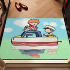 Cartoon-Themed Floor Mat | Kelmera