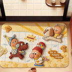 Cartoon-Themed Memory Foam Bath Mat | Kelmera