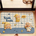 Cartoon-Themed Memory Foam Bath Mat | Kelmera