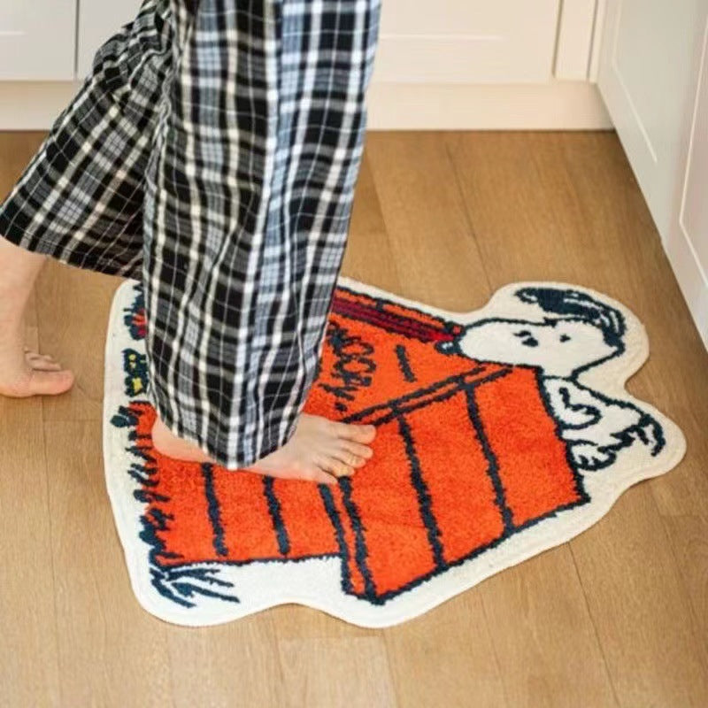 Cartoon-Themed Plush Area Rug | Kelmera