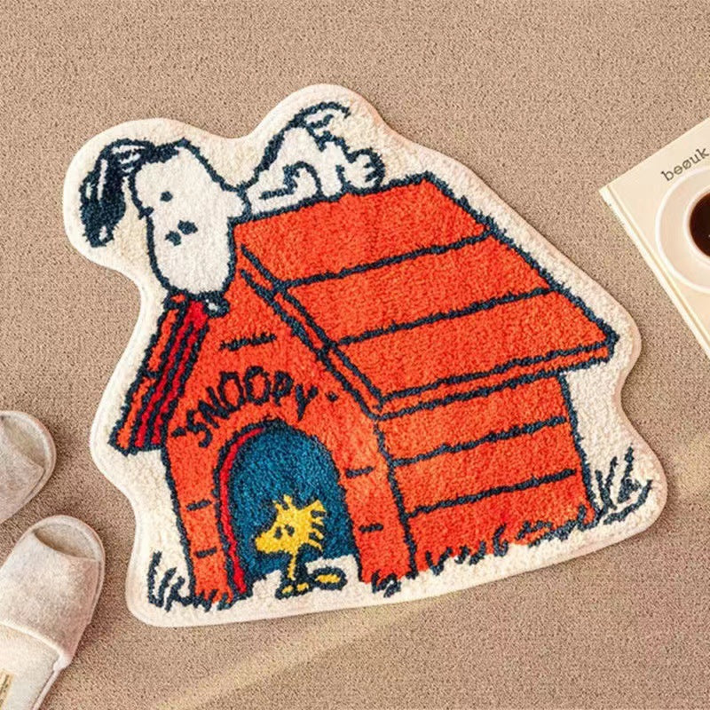 Cartoon-Themed Plush Area Rug | Kelmera