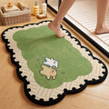 Cartoon-Themed Plush Bath Mat | Kelmera