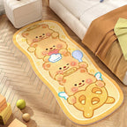 Cartoon-Themed Rectangular Bath Mat | Kelmera