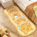 Cartoon-Themed Rectangular Bath Mat | Kelmera