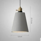 Leifa Cement Pendant Light-Kelmera