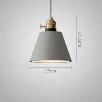 Leifa Cement Pendant Light-Kelmera