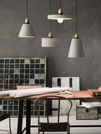 Leifa Cement Pendant Light-Kelmera