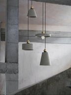 Leifa Cement Pendant Light-Kelmera