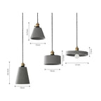 Leifa Cement Pendant Light-Kelmera