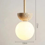 Cascais Travertine Pendant Lamp