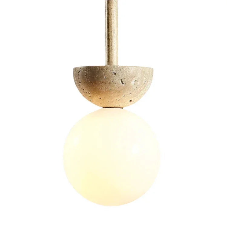 Cascais Travertine Pendant Lamp