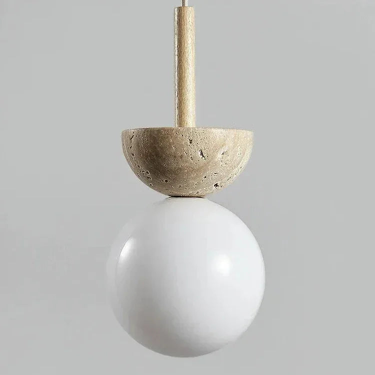 Cascais Travertine Pendant Lamp
