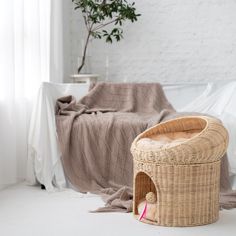 Cat Bed Handwoven | Kelmera