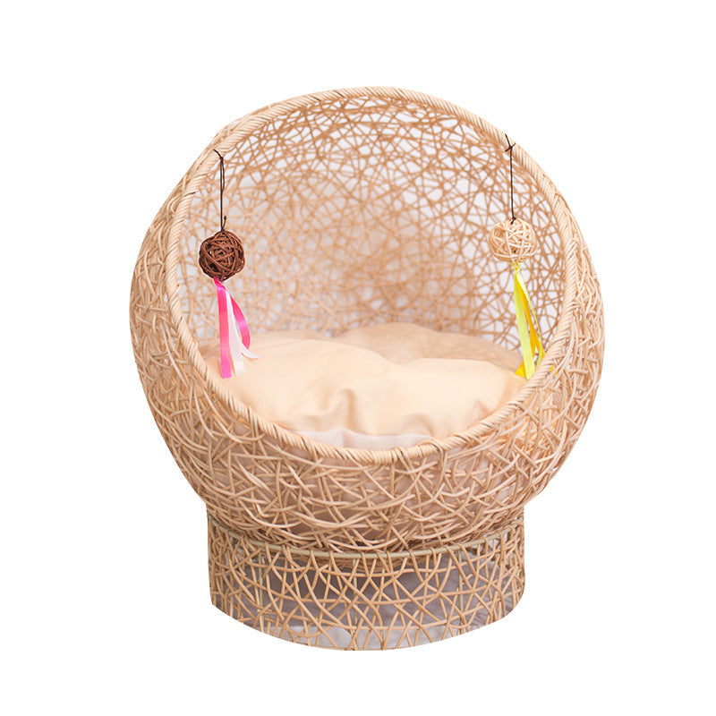 Cat Bed made of Rattan | Kelmera