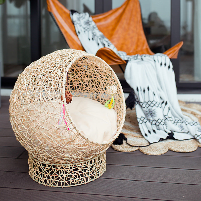 Cat Bed made of Rattan | Kelmera