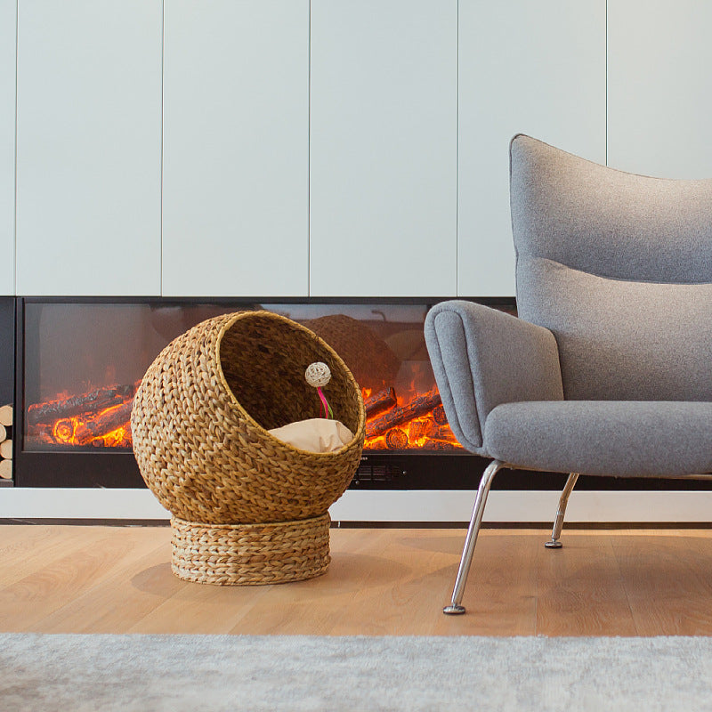 Cat Cave Woven Natural Fiber | Kelmera