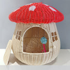 Cat House Woven Natural Fiber | Kelmera