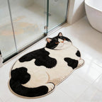 Cat-Shaped Bath Mat | Kelmera