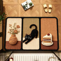 Cat-Themed Decorative Area Mat | Kelmera