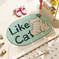 Cat-Themed Plush Bath Mat | Kelmera