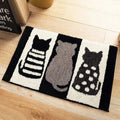 Cat-Themed Plush Floor Mat | Kelmera