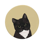 Cat-Themed Round Floor Mat | Kelmera