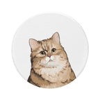 Cat-Themed Round Floor Mat | Kelmera