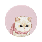 Cat-Themed Round Floor Mat | Kelmera