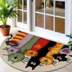 Cat-Themed Welcome Mat | Kelmera