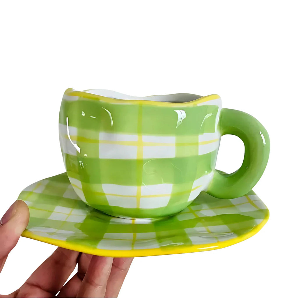 Cedarcombe Ceramic Mug & Saucer